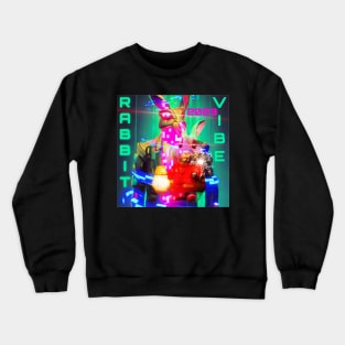 Cyber Bunny Crewneck Sweatshirt